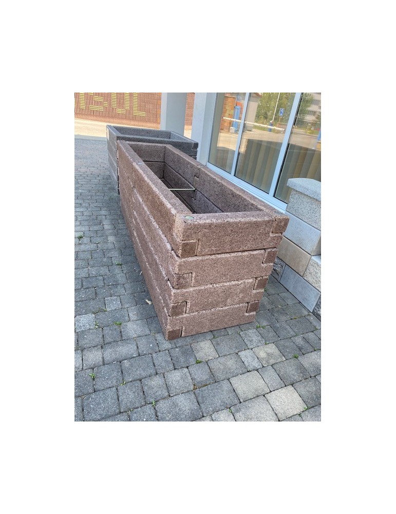 Schmales R-Form Länge 230 cm Hochbeet (S1)