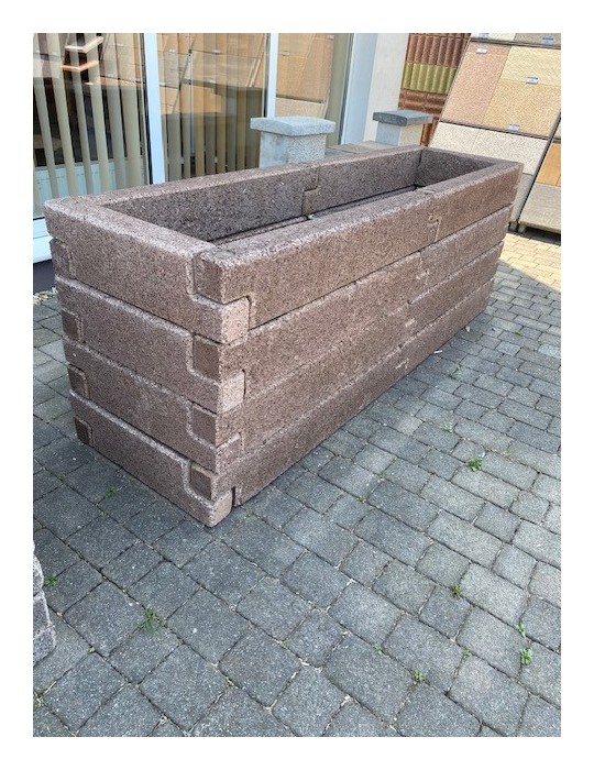 Schmales R-Form Länge 230 cm Hochbeet (S1)