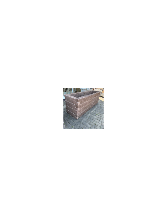 Schmales R-Form Länge 350 cm Hochbeet (S2)