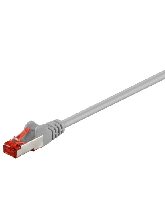Goobay CAT 6 Patchkabel, S/FTP (PiMF), Grau, 1 m,
