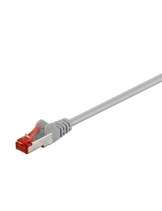 Goobay 2m CAT 6 Patchkabel, S/FTP (PiMF), Grau
