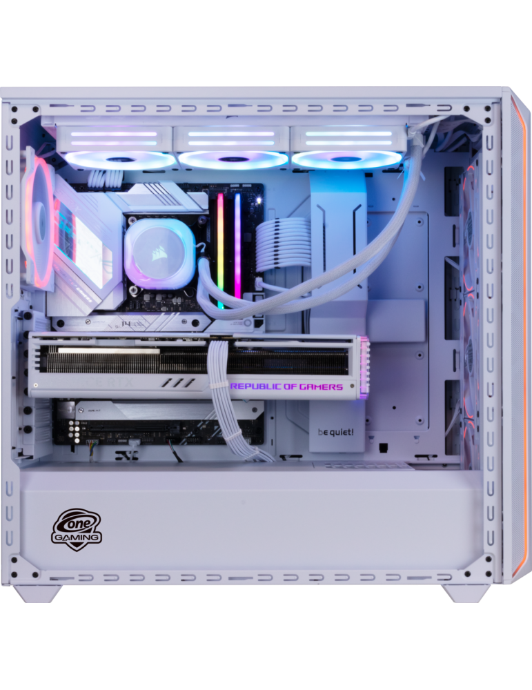 High End Gaming PC White Edition IN116