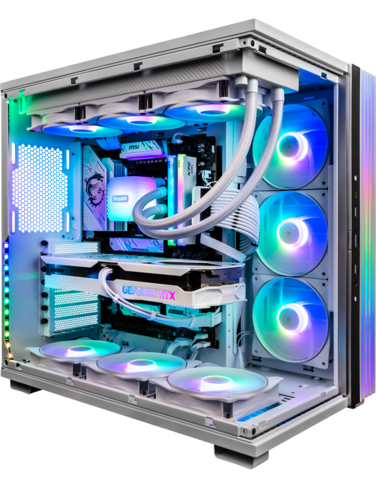 High End Gaming PC White Edition AN248