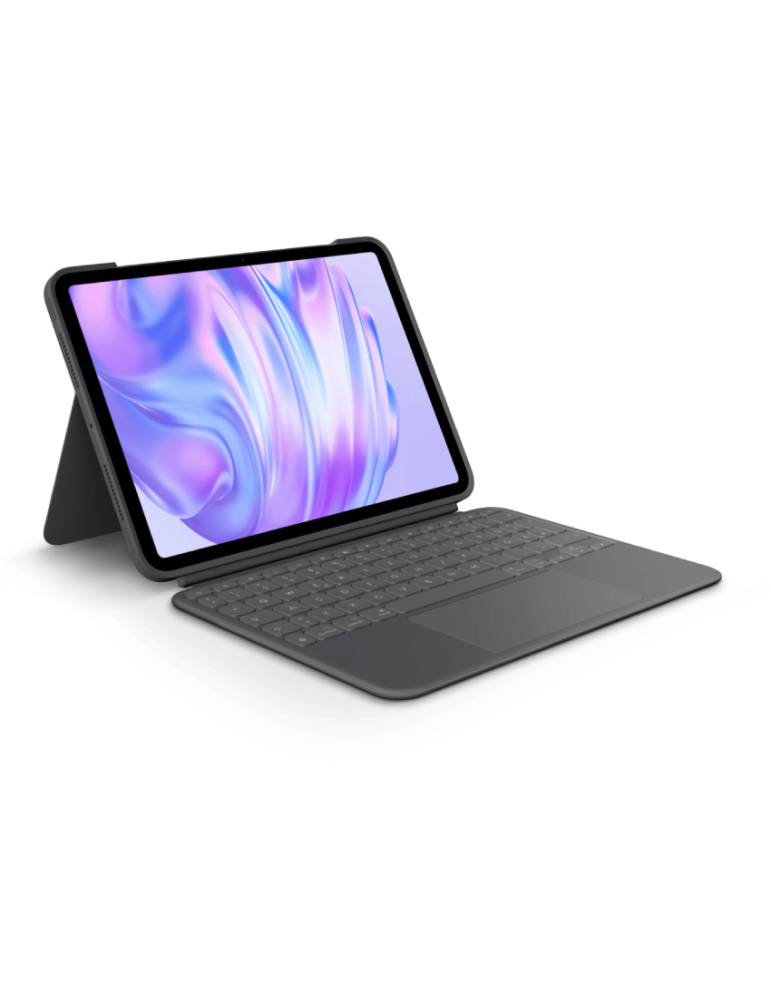 Logitech Combo Touch Tastatur-Schutzhülle f. iPad Pro 11"(M4/M5) Abnehmbare Tastatur, DE-Layout