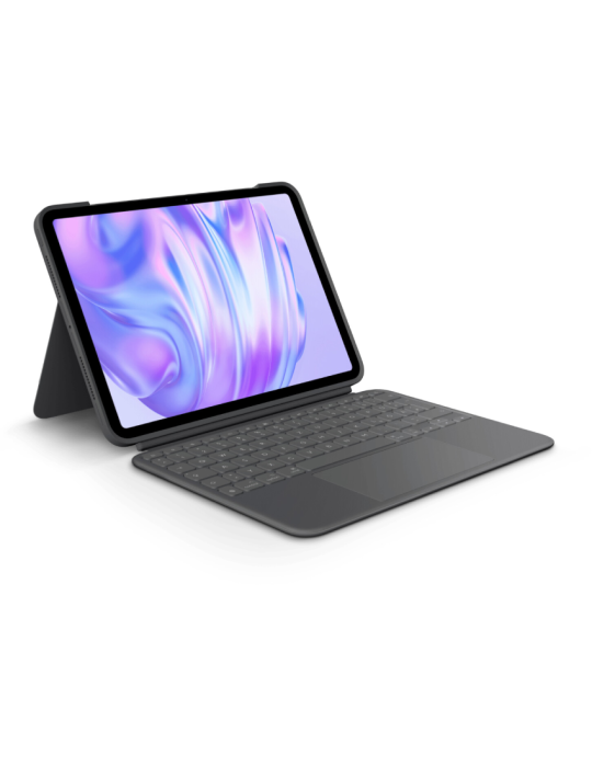 Logitech Combo Touch Tastatur-Schutzhülle f. iPad Pro 11"(M4/M5) Abnehmbare Tastatur, DE-Layout