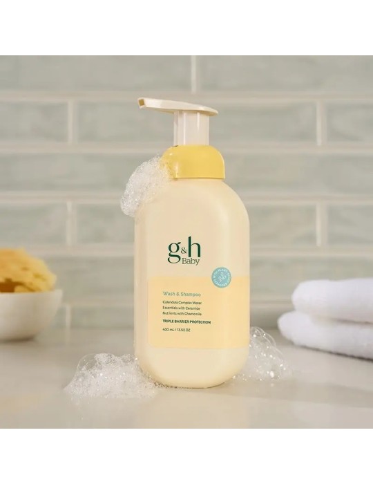 g&h™ Baby Waschgel & Shampoo – Sanfte 2‑in‑1 Pflege