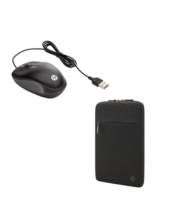 Bundle HP 14,1 Zoll Hülle + USB Maus